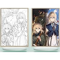 ヴァイオレットエヴァーガーデン額縁アート 劇場版 ヴァイオレット・エヴァーガーデン 額装アート ―色景